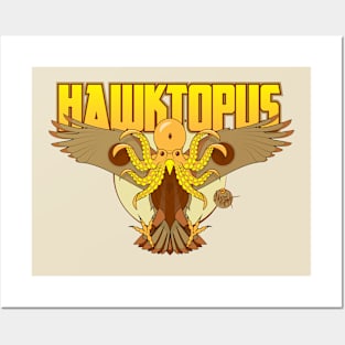 Hawktopus Posters and Art